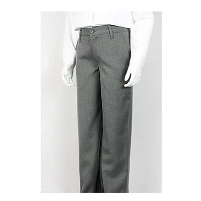 Junior Flat Front Dress Pant  Back Elastic
