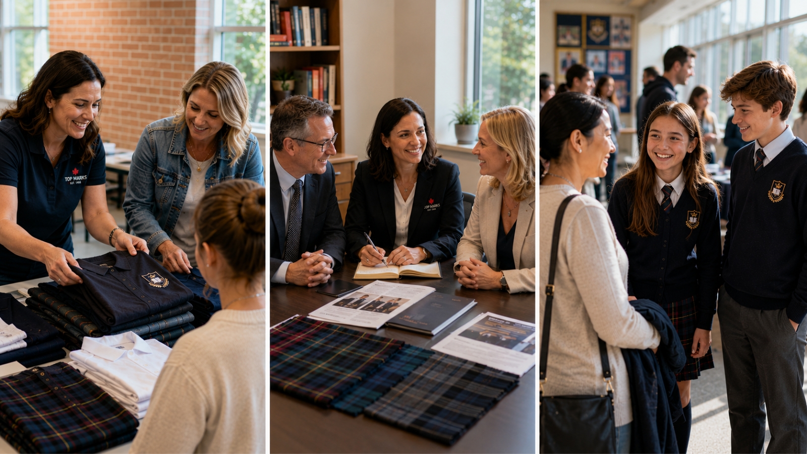 Soutien communautaire et initiatives de collaboration scolaire de Top Marks