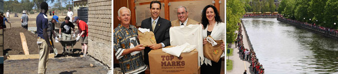Top Marks community support and giving back initiatives